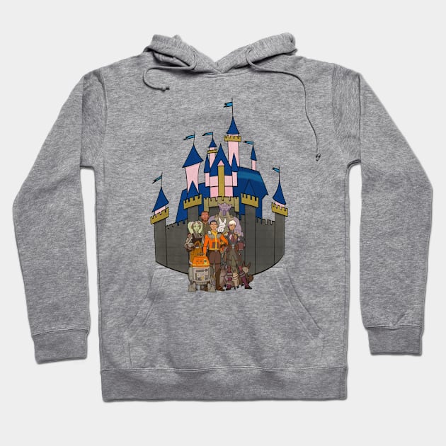 Happiest Crew on Earth Hoodie by Oz & Bell